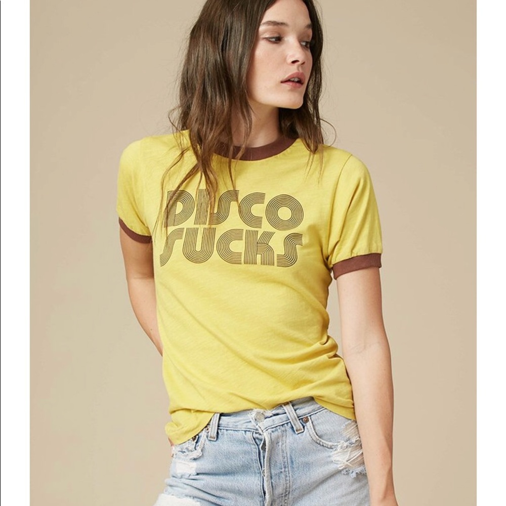 Stoned Immaculate Disco Sucks Shirt Size Small